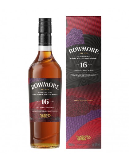 Whisky Bowmore 16 años Ruby Port Cask Finish