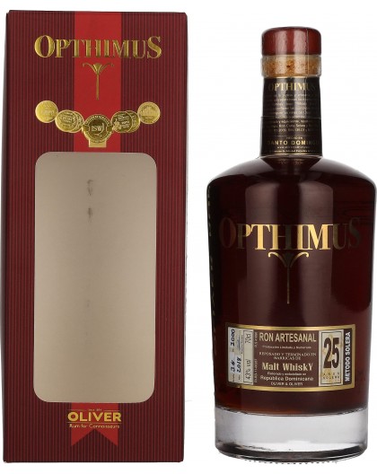 Opthimus 25 Years Old Malt Whisky Barrel Rhum