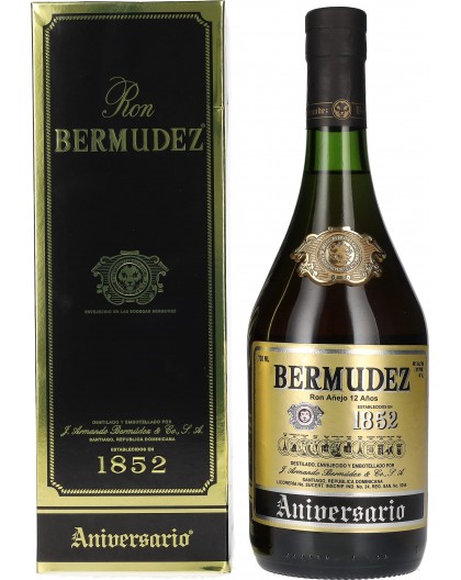 Rhum Bermúdez 12 ans