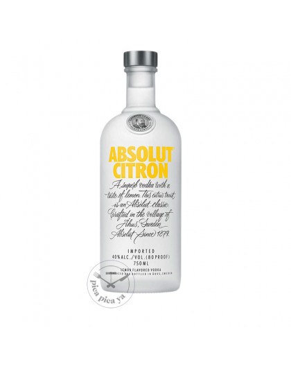 Absolut Citron Vodka