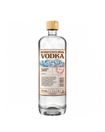 Koskenkorva Blueberry Juniper Vodka (1L)