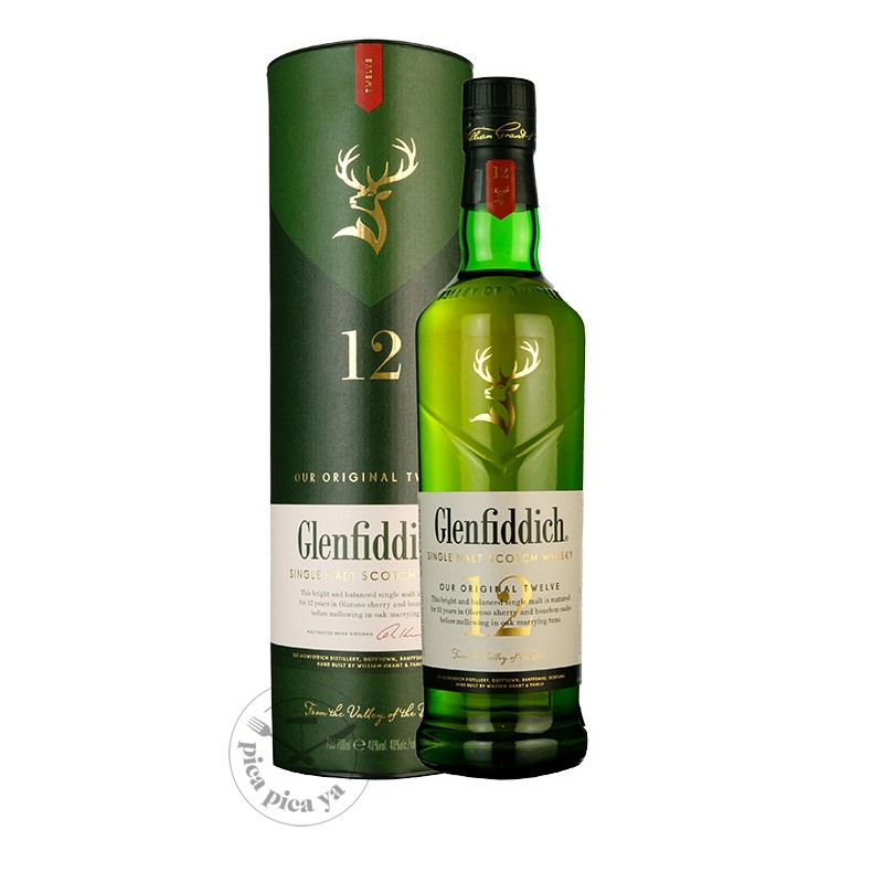 Buy Whisky Glenfiddich 12 Year Old 1l In Picaya